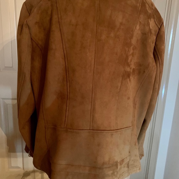 Marc Fisher Suede Jacket 2X - Picture 4 of 8